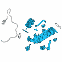 OEM 2018 BMW 530i EXHAUST COOLER Diagram - 11-71-8-570-655