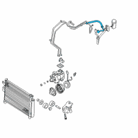 OEM 2002 Hyundai Accent Hose-Discharge Diagram - 97762-25000