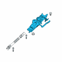 OEM 2021 BMW X2 Manually Adjust. Steering Column Diagram - 32-30-6-873-699