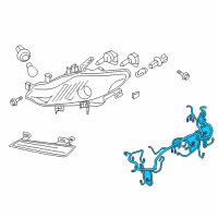 OEM 2010 Nissan Murano Harness-Sub Diagram - 24023-1AA0A