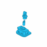 OEM Kia Optima Lamp Assembly-License Plate Diagram - 92501D4000