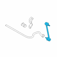 OEM Toyota Avalon Stabilizer Link Diagram - 48830-07010