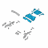 OEM Lincoln Corsair PAN ASY - FLOOR Diagram - LX6Z-7811215-C