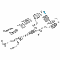 OEM Kia K900 Support-Hanger Diagram - 287853T000