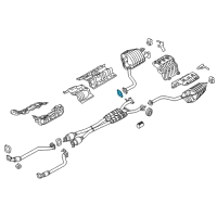 OEM Kia Sedona Gasket-Exhaust Pipe Diagram - 287512T100