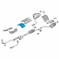 OEM 2014 Hyundai Genesis Protector-Heat Center Diagram - 28793-3M000