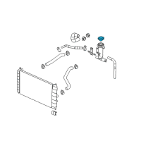 OEM 2012 Chevrolet Tahoe Filler Cap Diagram - 15076936