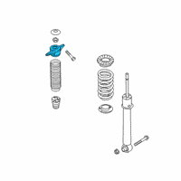 OEM Hyundai Santa Fe INSULATOR-STRUT Diagram - 55310-S8000