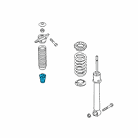 OEM 2020 Hyundai Palisade Urethane Bumper Diagram - 55326-S8000