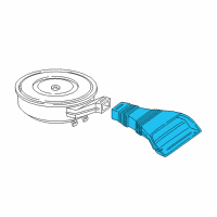 OEM 1986 Ford E-250 Econoline Club Wagon Air Duct Diagram - E3UZ9B676B