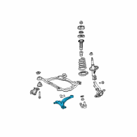 OEM 2011 Toyota Sienna Lower Control Arm Diagram - 48069-08040