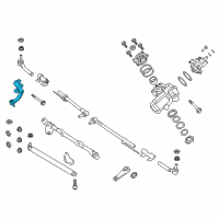 OEM 2020 Ford F-350 Super Duty Center Link Bracket Diagram - HC3Z-3350-A
