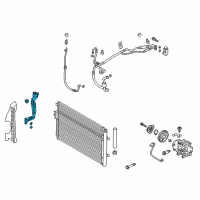 OEM Hyundai Santa Fe Pipe & Tube Assembly Diagram - 97761-2W801