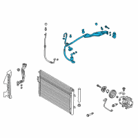 OEM Hyundai Santa Fe Hose & Tube Assembly Diagram - 97759-2W851