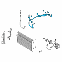 OEM 2013 Hyundai Santa Fe Hose & Tube Assembly Diagram - 97759-2W851