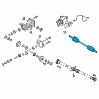 OEM 2015 Kia Sportage Shaft Assembly-Drive Rr Diagram - 496012Y010SJ