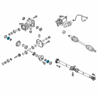 OEM Hyundai Tucson Bearing-Differential Side Diagram - 53066-3B300