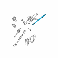 OEM 2008 Toyota Tacoma Upper Shaft Diagram - 45210-35260