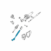 OEM 2009 Toyota Tacoma Intermed Shaft Diagram - 45203-04021