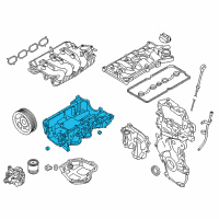 OEM Nissan Juke Pan Assy-Oil Diagram - 11110-BV80A