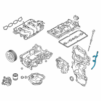 OEM 2019 Nissan Sentra Guide-Oil Level Diagram - 11150-1KC0A