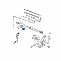 OEM Pontiac Aztek Module Asm, Windshield Wiper Pulse Control Diagram - 12494841