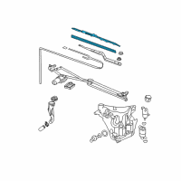 OEM Buick Rendezvous Front Blade Diagram - 10413111