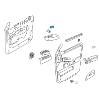 OEM Mercury Lock Switch Diagram - 8C3Z-14028-AA