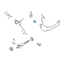 OEM 2017 Nissan GT-R Hose Assy-Suction, Power Steering Diagram - 49717-JF00A