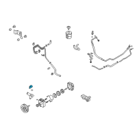 OEM Connector Assy-Power Steering Pump Diagram - 49161-JF00A