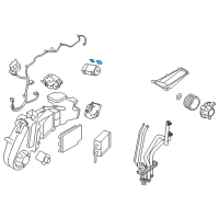 OEM 2009 Ford Taurus X Fan O-Ring Diagram - 1W1Z-19E889-CC