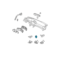 OEM 2007 Acura TL Switch Assembly, Remote Control Mirror Diagram - 35190-SEP-A11