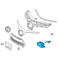 OEM Toyota Sensor Diagram - 88210-07010