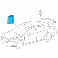 OEM 2007 Toyota Camry Immobilizer Unit Diagram - 89784-06011