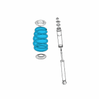 OEM Scion tC Coil Spring Diagram - 48231-21241