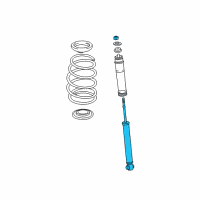 OEM Scion Shock Diagram - 48530-80678