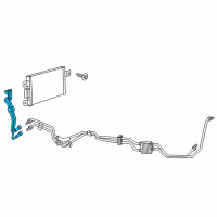 OEM 2017 Jeep Wrangler Line-Oil Cooler Pressure And Ret Diagram - 68143893AA