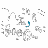 OEM Mercury Marauder Brake Hose Diagram - 3W1Z-2078-AA