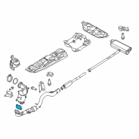 OEM Jeep Gasket-Exhaust Diagram - 68094631AA