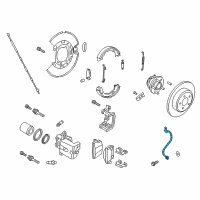 OEM 2007 Dodge Magnum BRAKE Diagram - 4854454AL