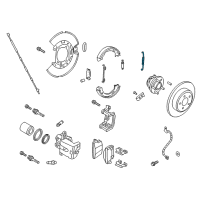 OEM Chrysler Spring-Lower Shoe Return Diagram - 4762116