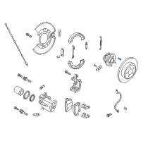 OEM 2019 Dodge Challenger Stud Hub Diagram - 6507915AA