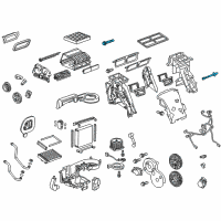 OEM Cadillac ELR In-Car Sensor Diagram - 13297789