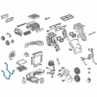 OEM 2012 Chevrolet Volt Tube Kit-Heater Diagram - 20897794