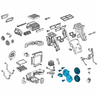 OEM 2015 Cadillac ELR Actuator Diagram - 20897782