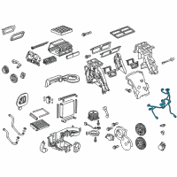 OEM 2011 Chevrolet Volt Harness Diagram - 13283796