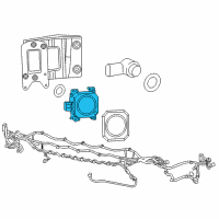 OEM Jeep Cherokee Sensor-Adaptive Speed Control MODU Diagram - 68241450AF