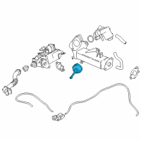 OEM BMW Secondary Air Injection Check Valve Diagram - 11715811638