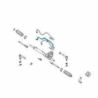 OEM 1996 Nissan Quest Tube-Air Breather Diagram - 49731-0B000