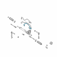 Genuine Buick Tie Rod Adjusting Sleeve diagram